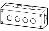 Корпус поста кнопочного 4-местный серый M22-I4, Eaton изображение 2 (схема)