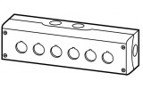 Корпус поста кнопочного 6-местный серый M22-I6, Eaton изображение 2 (схема)