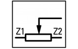 Потенціометр 10кОм M22-R10K, Eaton зображення 3 (схема)