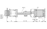 Головка светосигнальной лампы выпуклая красная M22-LH-R, Eaton изображение 8 (габаритные размеры)