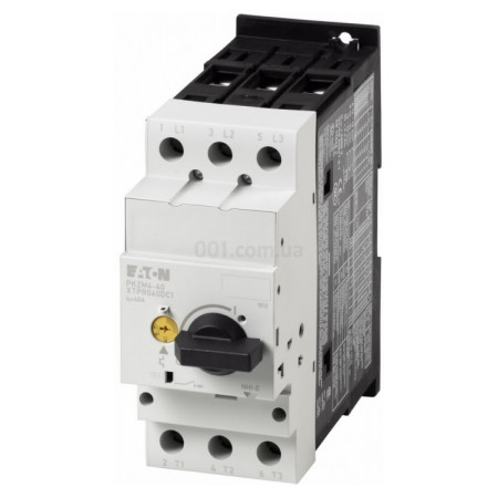 Автоматичний вимикач захисту двигуна PKZM4-40 Ir=32...40А, Eaton (Moeller) (222354) фото