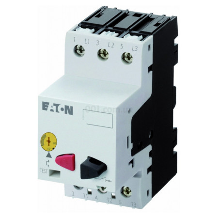 Автоматический выключатель защиты двигателя PKZM01-1,6 Ir=1...1,6А, Eaton (Moeller) (278480) фото