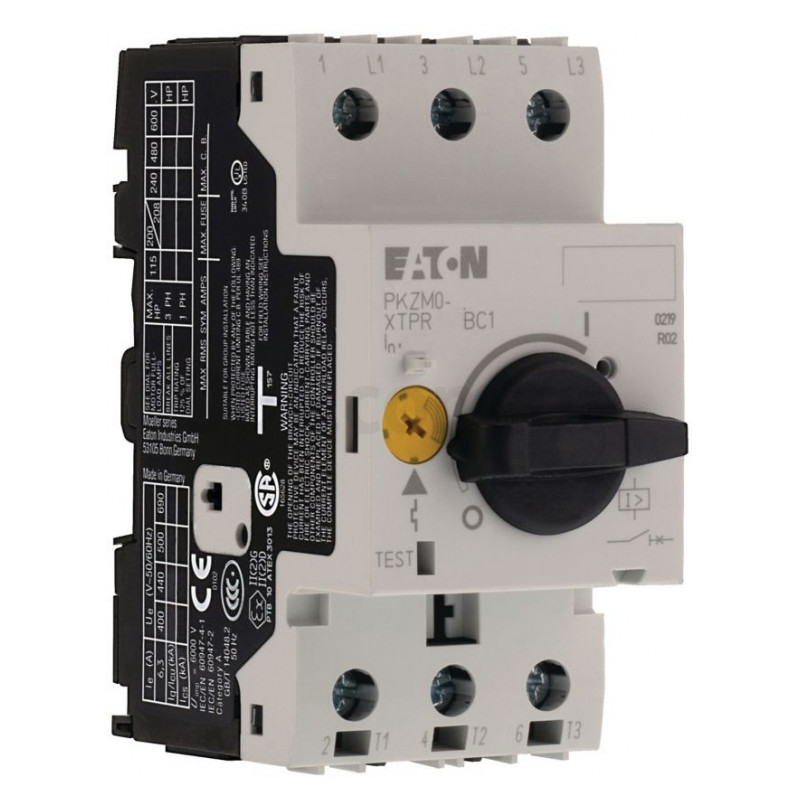 Автоматический выключатель защиты двигателя PKZM0-6,3 Ir=46,3А