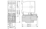 Реле електротеплове ZB12-10 Ir=6...10А для DILM7...15, Eaton (Moeller) зображення 3 (габаритні розміри)