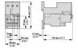 Реле електротепловое ZB65-24 Ir=16...24А для DILM40...72, Eaton (Moeller) изображение 3 (габаритные размеры)