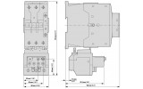 Реле електротеплове ZB65-65 Ir=50...65А для DILM40...72, Eaton (Moeller) зображення 4 (габаритні розміри)