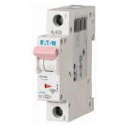 Автоматичний вимикач PL7-C2/1 1P 2 А х-ка C, Eaton (Moeller) міні-фото