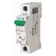Автоматичний вимикач PL7-C6/1 1P 6 А х-ка C, Eaton (Moeller) міні-фото