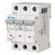 Автоматичний вимикач PL7-C16/3 3P 16 А х-ка C, Eaton (Moeller) міні-фото