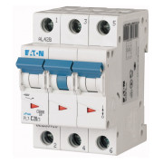 Автоматичний вимикач PL7-C20/3 3P 20 А х-ка C, Eaton (Moeller) міні-фото