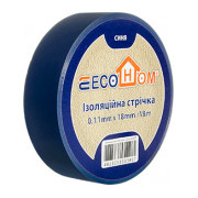 Изолента ECO 0,11×18 мм синяя 18 метров, ECOHOME мини-фото