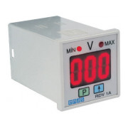 Вольтметр цифровой 220/230В AC (0-600В), EMAS мини-фото