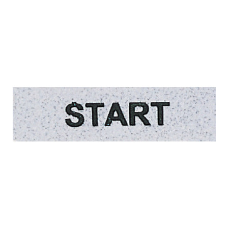 Табличка "START" 8мм, EMAS (BET08START) фото
