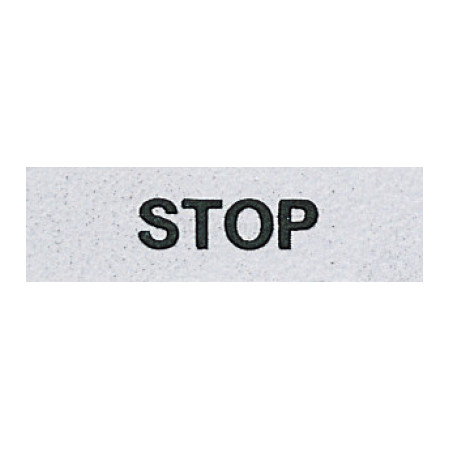 Табличка "STOP" 8мм, EMAS (BET08STOP) фото