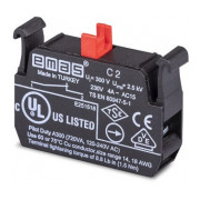 Блок-контакт 1Н3 ("Стоп") для серії CM/CP, EMAS міні-фото