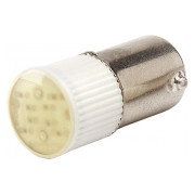 Лампа сменная LED Bа9s 220В желтая, EMAS мини-фото