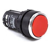 Кнопка моноблочна (1НЗ) червона (серія MB), EMAS міні-фото