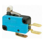 Мікро-вимикач з пластиковим роликом на короткому металевому важелі MK1, EMAS міні-фото