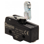 Міні-вимикач з металевим роликом і пружиною на короткому важелі MN1, EMAS міні-фото