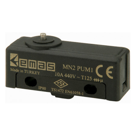 Мини-выключатель с металлическим штырем MN2, EMAS (MN2PUM1) фото