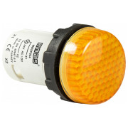 Світлосигнальна арматура моноблочна світлодіодна 24В жовта (комірчасте скло), EMAS міні-фото