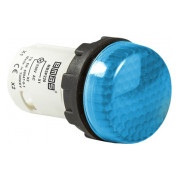 Світлосигнальна арматура моноблочна світлодіодна 220В синя (комірчасте скло), EMAS міні-фото