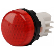 Светосигнальная арматура 22мм с закрытыми зажимами под винт лампа 220В красная (серия S), EMAS мини-фото