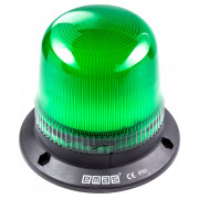 Маяк проблисковий зелений ∅120мм 024 AC/DC, EMAS міні-фото