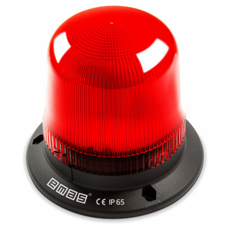 Маяк проблесковый красный ∅120мм 24 AC/DC, EMAS (IT120R024) фото
