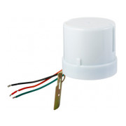 Сутінковий датчик (фотореле) e.sensor.light-conrol.303.white білий, 25А IP44, E.NEXT міні-фото
