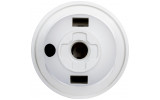 Патрон пластиковий E27 з гайкою білий e.lamp socket with nut.E27.pl.white, E.NEXT зображення 4