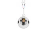 Патрон пластиковый Е27 подвесной с проводом 15см и клеммной колодкой белый e.lamp socket pendant.E27.pl.white, E.NEXT изображение 3