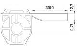 Стрічка бандажна сталева 12,7×0,75 мм 30м e.steel.band.pro.12,7.75.30, E.NEXT зображення 2 (габаритні розміри)