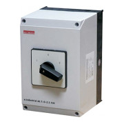 Пакетний перемикач в корпусі e.industrial.sb.1-0-2.3.100, 3P 100 А «1-0-2» IP65, E.NEXT міні-фото