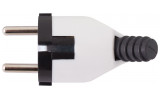 Вилка бытовая угловая с заземлением и ручкой 16А белая e.plug.angle.005.16, E.NEXT изображение 5