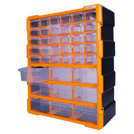 Органайзер пластиковий 381×157×475 мм 39-секційний e.toolbox.pro.21, E.NEXT (t011021) фото