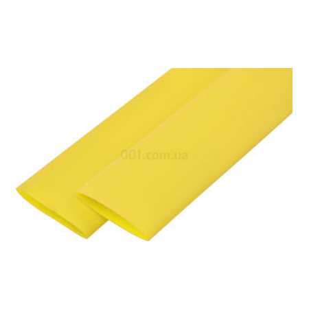 Термозбіжна трубка ∅6/3 мм жовта (відрізок 1 м) e.termo.stand.6.3.yellow, E.NEXT (s0240012) фото