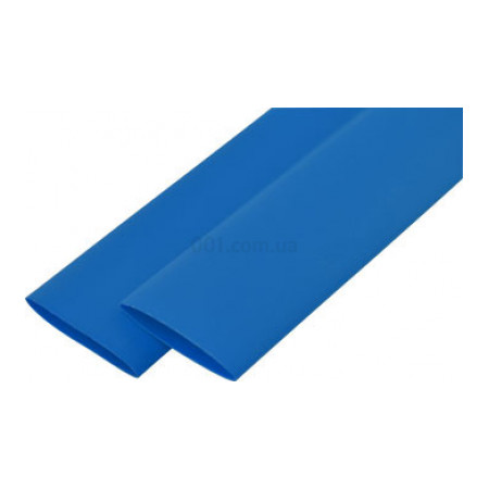Термозбіжна трубка ∅6/3 мм синя (відрізок 1 м) e.termo.stand.6.3.blue, E.NEXT (s0240013) фото
