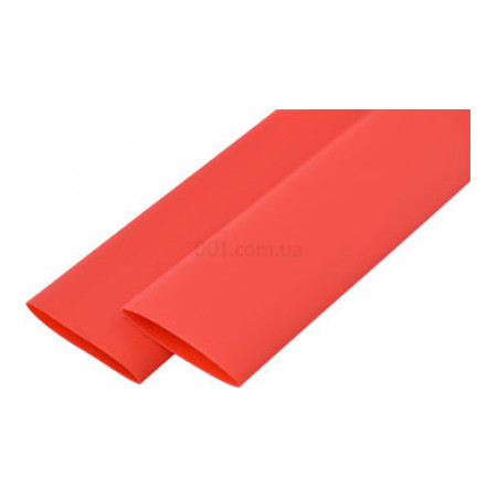 Термоусаживаемая трубка ∅6/3 мм красная (отрезок 1 м) e.termo.stand.6.3.red, E.NEXT (s0240014) фото