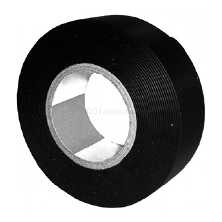 Самовулканізуюча ізострічка 0.8×25 мм (5 м) чорна e.tape.sf.5.black, E.NEXT (p054001) фото