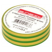 Изолента 0,13×19 мм желто-зеленая (10 м) e.tape.stand.10.yellow-green, E.NEXT мини-фото