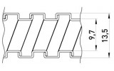 Металлорукав оцинкованный сухой (100м) e.met.sleeve.stand.sldx.10, E.NEXT изображение 2 (габаритные размеры)