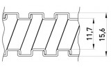 Металлорукав оцинкованный сухой (100м) e.met.sleeve.stand.sldx.12, E.NEXT изображение 2 (габаритные размеры)