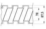 Металлорукав оцинкованный сухой (10м) e.met.sleeve.stand.sldx.80, E.NEXT изображение 2 (габаритные размеры)