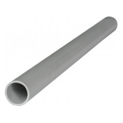 Труба гладка жорстка ПВХ e.pipe.stand.gray.16 d16х3000 мм сіра, E.NEXT міні-фото