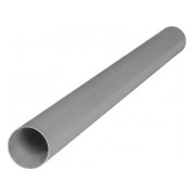 Труба гладка жорстка ПВХ e.pipe.stand.gray.63 d63х3000 мм сіра, E.NEXT міні-фото
