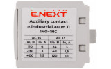 Блок додаткових контактів e.industrial.au.m.11 1НЗ+1НВ, E.NEXT зображення 3