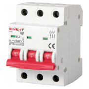 Автоматичний вимикач e.mcb.pro.60.3.B 6 new, 3P 2 А характеристика B, E.NEXT міні-фото