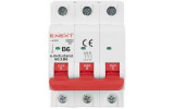 Модульний автоматичний вимикач e.mcb.stand.60.3.B6 3р 6А B 6кА, E.NEXT зображення 2