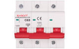 Модульний автоматичний вимикач e.mcb.stand.100.3.C63 3р 63А C 10кА, E.NEXT зображення 2